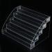Premium 5-Layer Acrylic Nail Polish Organizer - Clear Makeup Display Stand Rack Holder for International Shipping - Buy Online on GoSupps.com