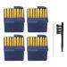 plplaaoo Hearing Aid Cleaning Kit Hearing Aids Wax Guards Hearing Amplifier Wax Guards Kit Hearing Amplifier Cleaning Brush Tool with Storage Box for Starkey Hearing Aid Ear Wax Guard Filters