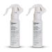 Clinisept+ Skin 200ml with Spray | Cleanser + Anti-Microbial | Procedure Aftercare | 100ml x 2 | Travel Size Value Double Pack