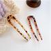 4 Pieces French U-shaped Hairpin with Two Prongs U Shape Hair Clips Chignon Pin Tortoise Shell U Sticks Pins for Women Girls Hairstyles - Buy Online on GoSupps.com