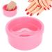 Hand Soaking Bowl - Thick Pink Portable Manicure Tool for Nail Salons | International Shipping - Buy Online on GoSupps.com