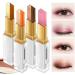 Gradient Double Eyeshadow Stick - Duo Color Shimmer Eye Shadow Pen (#101 Nude Pink) for Vibrant Makeup Looks - Buy Online on GoSupps.com