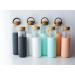 Soma Glass Water Bottle 17oz - BPA-Free, White with Silicone Sleeve - Buy Online on GoSupps.com