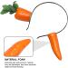TENDYCOCO Carrot Hair Hoop - Fun Party Hair Accessories for Women | Decorative Adult Headwear  - Buy Online on GoSupps.com