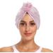 Buy Pink Butterfly Dry Hair Cap Set | Quick Drying Towel & Button Headband - Super Absorbent & Comfortable | International Shipping Available - Buy Online on GoSupps.com