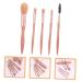 FRCOLOR 15 Pcs Triangular Foundation Brush Set - Pink Makeup Brushes for Face & Eyebrows - Portable Blending Brush Suite - Perfect for Flawless Makeup Application - Buy Online on GoSupps.com
