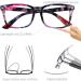 COOLOO Blue Light Blocking Gaming Glasses 08-Floral | Anti Glare & Eye Strain Relief - Buy Online on GoSupps.com