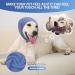 COMFPET No Flap Ear Wraps for Dogs | Dog Snood for Ear Hematoma | Pet Ear Muffs | Ear Cover for Cats and Dogs | Large (Blue) - Buy Online on GoSupps.com