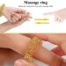 Norhogo 7-Piece Acupressure Ring Set | Finger & Wrist Massage Rings for Stress Relief & Improved Blood Flow - Buy Online on GoSupps.com
