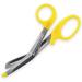 Tuff Cut Bandage Scissors Utility First Aid EMT Trauma Shears Paramedic Emergency Household Safety Pocket Size Nursing Scissors Gift Ideas Yellow 16 cm PTL