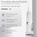 Cordless Water Flosser - 4 Modes, 4 Nozzles, 310ml Capacity, USB Charging, IPX7 Waterproof, Travel-friendly (White) - Buy Online on GoSupps.com