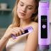 Rasoir Corporel pour Femmes | Tondeuse Pr cision Visage Corps Zones Intimes | Appareil lectrique Portable Imperm able Utilisation Sec & Sous l'Eau Avec 2 T tes Pour Zone Bikini Jambes et Parties In Violet - Buy Online on GoSupps.com