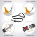 65-100cm Adjustable Dog Seat Belt for Cars UK Black Elastic and Crushioning Dog Car Harness with Headrest Safety Clip Durable and Heavy Duty - Buy Online on GoSupps.com