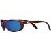 Costa Del Mar Men's Brine Oval Sunglasses Tortoise/Grey Blue Mirrored Polarized-580p 59mm - Buy Online on GoSupps.com