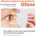 Ofone Contact Lens Remover Tool - Soft Lens Applicator with Tweezers & Case | Portable Contact Inserter & Remover - Travel Friendly (Yellow - Buy Online on GoSupps.com