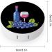 Portable Blueberries Wine Bottle Contact Lens Travel Kit | Cute Contact Lens Case with Mirror for Daily Outdoor Use - Buy Online on GoSupps.com