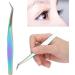 Lash Tweezers Curved Lash Tweezers Durable for Grafting/Manicure - Buy Online on GoSupps.com