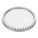 Nail and gel color indicator plaque art beads of exquisite Elegant nail holder Nagel-art palette Photography support cosmetic mixed tools (white)