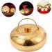 Amosfun Hand Warmer Soup - Small Heat Bottle & Hot Water Bag Brass & Copper Design Ideal for Bed & Travel International Shipping - Buy Online on GoSupps.com