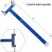 Perogen Archery Bow String Points Nock Pliers Set - T Shape Arrow Bow Square Ruler - Nocking Point Buckles for Recurve Bow - Buy Online on GoSupps.com