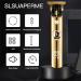 kawehiop Hair Shaver Professional Trimmer Low Noise Groomer Stainless Steel Portable Haircutting Hairstyling Supplies Gold - Buy Online on GoSupps.com