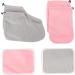 POPETPOP Paraffin Wax Work Gloves Booties 2 Sets Gloves Foot Warmer Fabric Hand Wax Bath Hand Mitts - Buy Online on GoSupps.com