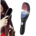 The original Therabrush 2-in-1 electric scalp massage brush and applianter bottle 3 modes vibration massage comb scalp massage device with red and blue light for scalp care