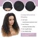 Lady Hanne Braided Twist Headband Wig | Shoulder Length T1B27 Afro Curly Synthetic Fiber Wig for Black Women - Buy Online on GoSupps.com