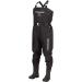 Buy Bassdash 3D Fishing Pants Waders - Ultra High Strength Black Plaid Nylon PVC for Men | Long Feet Size 10-11 - International Shipping - Buy Online on GoSupps.com