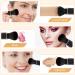 Travel Size Retractable Kabuki Brush with Cover - Portable Mini Face Makeup Brush for Flawless Powder and Blush On The Go - Buy Online on GoSupps.com