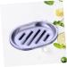 Amosfun Soap Container Rack Soap Holder Kitchen Soap Rack Bathroom Soap Rack Box Essential Oil - Buy Online on GoSupps.com