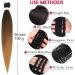 Pre Stretched Braiding Hair Extensions 30 Inch 6 Packs Ombre Brown Professional Synthetic Fiber Itch Free Crochet EZ Braids Yaki Texture Braiding Hair Extensions(30 inch 1B/30/27) 30 Inch (Pack of 6) T1B/30/27 - Buy Online on GoSupps.com