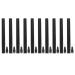 Beaupretty make-up tool 10 pieces 3 ml of cuticles L pens empire empty nail L pencils cosmetic Nmblockenbeh Lter Applicator eyelash growth liquid rings for nail skin nail care as shown 1