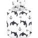 Naanle Whale Anchor Hot Water Bottle - 1L Transparent Heat Bottle for Bed & Hand Warmers | Pain Relief & Cold Therapy - Buy Online on GoSupps.com