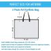 VikYel Art Portfolio Bag 19x25 Inch - Poster Storage Bag with Zipper and Handle (3 Pack) - Ideal for Artworks, Bulletin Boards, Painting, Charts, Teaching Material - Buy Online on GoSupps.com
