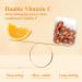 Concentrated Vitamin C Facial Serum Capsules - Bulk Set of 40 Capsules with Brightening and Nourishing Serum for Radiance Smooth Complexion and Hydration | Vitamin C Skincare - Buy Online on GoSupps.com