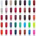 JOLIGEL 4Pcs Gel Nail Polish Set Starter Kit 7.3ml Soak Off for Nail Art Design UV LED Manicure Semi Permanent Long Lasting Mirror Finish Non-Toxic Resin 010 Lavender / Violet Pastel / Seductive Plum / Purple - Buy Online on GoSupps.com
