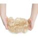 Gold Blonde Mix Hair Bun Extension | Curly Wavy Scrunchies for Women | Updo Ponytail Chignon | Hair Accessories - 30g - Buy Online on GoSupps.com