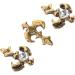 PACKOVE Tooth Gems Kit 15 Pcs Retro Retro Decor Cosplay Grill Teeth Grills Crystal Stone European and American - Buy Online on GoSupps.com