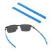 BlazerBuck Replacement Ear Socks for Oakley Tincup OX3184 / Tincup 0.5 OX5099 Glasses Light Blue