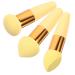 FRCOLOR 6 Pcs Mushroom Beauty Pencil Sponge Puff - Blending Powder Applicator | Makeup Beauty Kit for Women | Travel-Friendly Foundation Sponges | Yellow (Pack of 1 - Buy Online on GoSupps.com