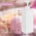 2Pack 22oz/650ml Pump Bottle Dispenser Jansburg - Refillable Square Plastic Lotion Dispenser - Empty Liquid Container for Soap, Lotion, Shampoo - White - 2PCS - Buy Online on GoSupps.com