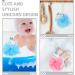 Baluue 4Pcs Unicorn Loofahs - Kids Bath Sponges & Animal Shower Poufs for Fun Bath Time - Buy Online on GoSupps.com
