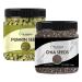 THE EDIBLES Combo Pack of Chia Seeds- Chia Seeds for Eating and Raw Pumpkin Seeds 250gm Each Total 500 gms_Packing May Vary