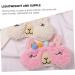 FOMIYES 4 Pcs Cartoon Eye Mask for Kids | Sherpa Fleece Sleep Masks | Plush Fabric Eye Patch for Travel & Sleep | Perfect for Girls & Adults - Buy Online on GoSupps.com