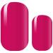 AVOA Beauty nail foil - "Beet It!" fuchsia magenta red single-coloured design 16 thin self-adhesive long-lasting nail wraps