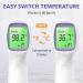 No-Touch Infrared Forehead Thermometer | Instant Digital Thermometer with Fever Alarm Backlit Display 32 Memory & Silent Mode - Fast 1 Second Results for Body & Object - Buy Online on GoSupps.com