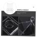 Premium Display Stand for Razors & Hair Dryers - Acrylic Shaving Rack & Holder | International Shipping Available - Buy Online on GoSupps.com