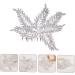 WOFASHPURET Bridal Comb Bride Hair Comb Clip Bride Hairpiece Bridal Headpieces for Wedding Women Hair Accessories Wedding Party Headpiece Floral Decor Combs Temperament Women's Decorate Alloy - Buy Online on GoSupps.com