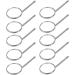 10 PCS Stainless Steel Mirror Replacement Heads - Teeth & Eyelash Extension Inspection 2.2 cm Diameter - Buy Online on GoSupps.com